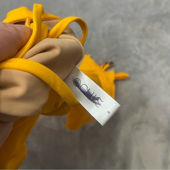 New! OCHIE Olivia off the shoulder lace-up swimsuit nwot 27717 - Picture 7 of 8